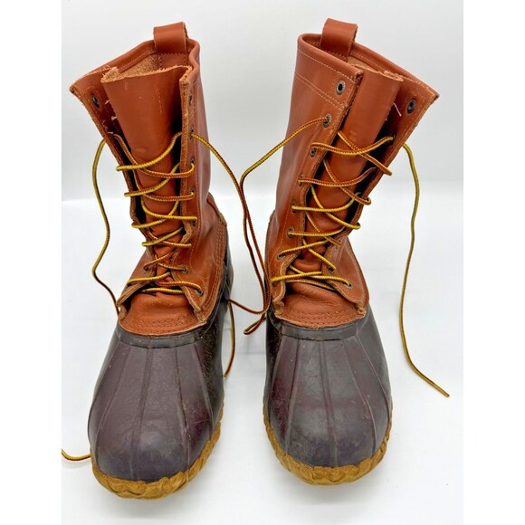 Cabelas Mens Size 11 Brown Thinsulate Ultra Liner Winter Snow Duck Boots 83-0497 - Picture 2 of 8